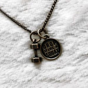 “Drop it like a Squat” Necklace